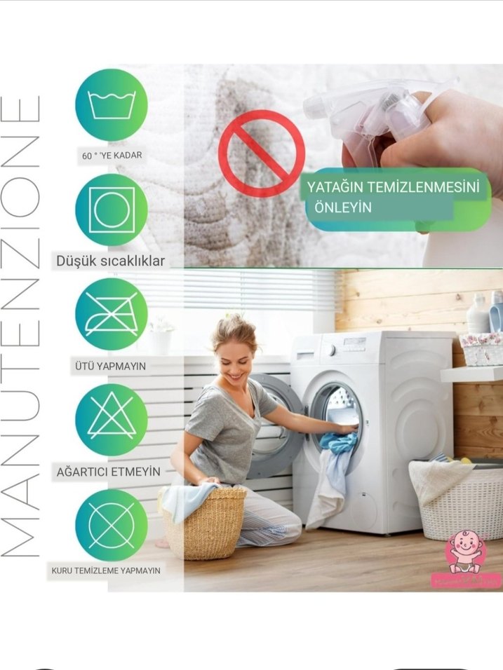 Bambu Malzeme Su Geçirmez Yatak Koruyucu 80x190x30 Tek Kişilik - Görsel 5