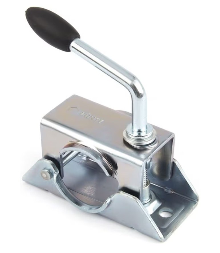 BÜNTE Karavan/Römork Boru Desteği Ayağı ve Kelepçe Tutucu Seti - Görsel 2