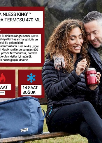 Thermos SK3000Paslanmaz Çelik Yemek Termosu 0.47L sıfır/faturalı - Görsel 8