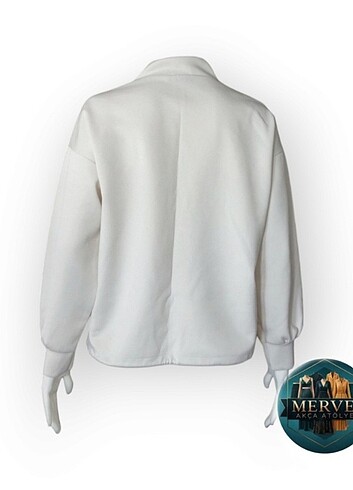 Diğer Beli İpli Fermuar Detaylı Sweatshirt