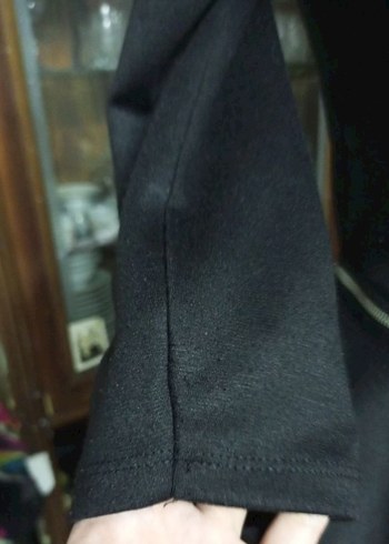 Siyah Kemerli Kısa Kadın Blazer Ceket - Görsel 7