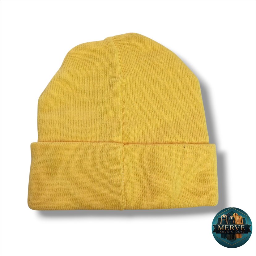 Powerpuff Girls Buttercup Sarı Bere - Y2K Tarz - Görsel 3