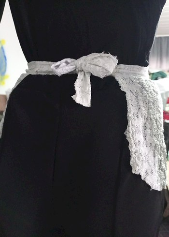 Özel Tasarım Dantel Detaylı Pantolon - Görsel 7