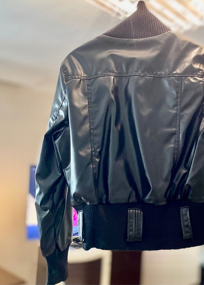 Kız çocuğu deri ceket 8 Yaş (Sıfır Ürün) - Görsel 2