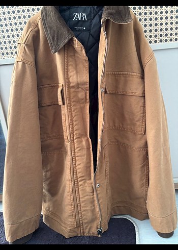 Zara Kahverengi mont - Görsel 3
