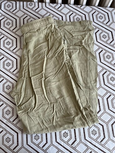 Stradivarius keten pantolon