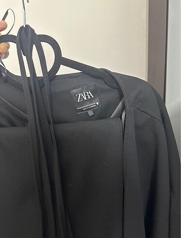 m Beden siyah Renk Zara ikili kimono takım