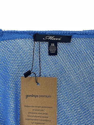 xs Beden mavi Renk Mavi Jeans Bluz %70 İndirimli.