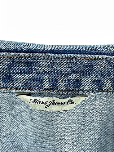 xs Beden mavi Renk Mavi Jeans Kot Ceket %70 İndirimli.