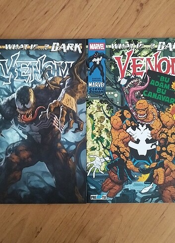 What If ? Venom Dark Ana ve Varyant Kapak Set