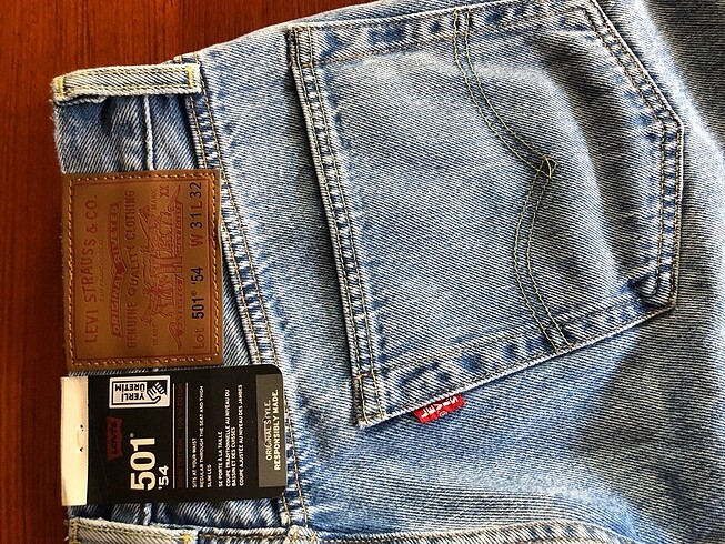 31 Beden mavi Renk Levis erkek denim