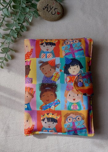 Çocuk Temalı Renkli Çok Bölmeli Planlayıcı, Kitap Yuvası - Görsel 2