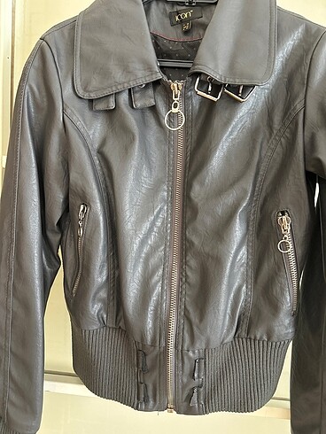 Suni Deri Ceket - Görsel 5