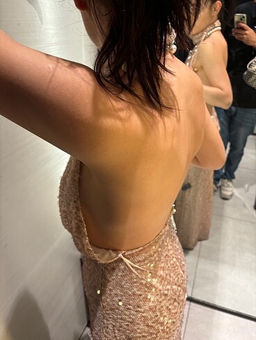 Zara Zara Pullu Elbise