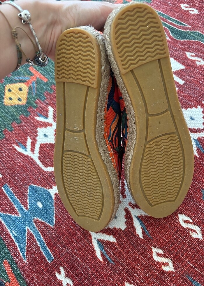 Renkli Espadril Ayakkabı - Görsel 4