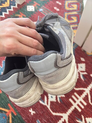 Gri Pull&Bear Spor Ayakkabı - Görsel 3