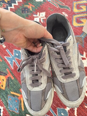 Gri Pull&Bear Spor Ayakkabı - Görsel 2