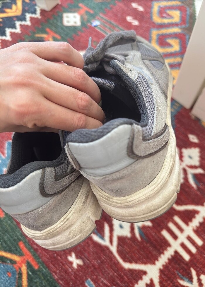 Gri Pull&Bear Spor Ayakkabı - Görsel 3