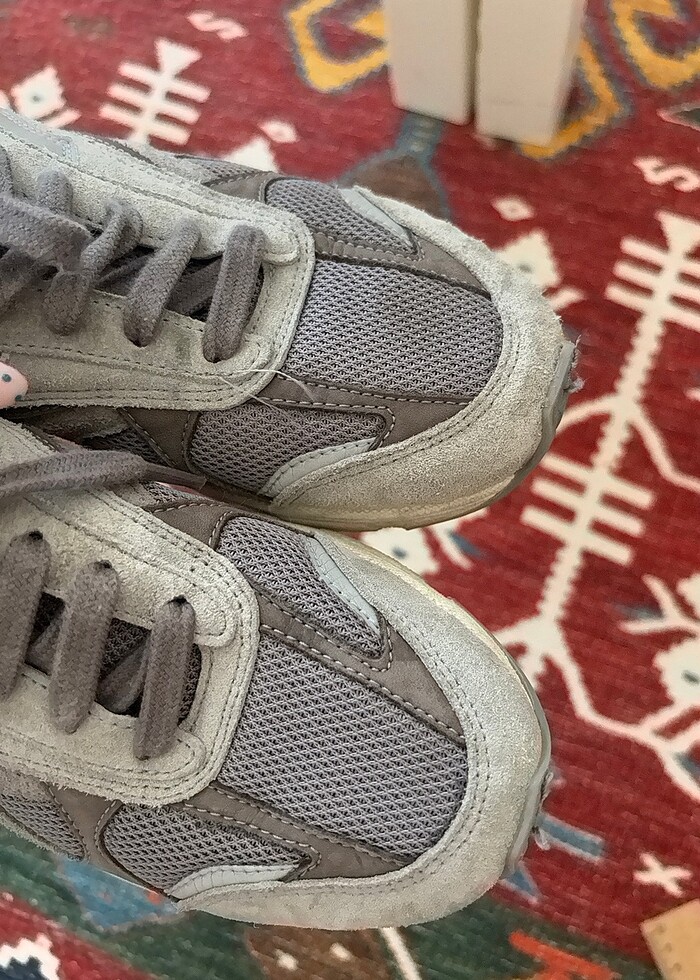 Gri Pull&Bear Spor Ayakkabı - Görsel 5