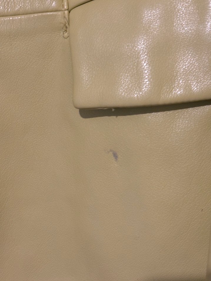 Sarı Deri Düğmeli Bershka Blazer Ceket - Görsel 3