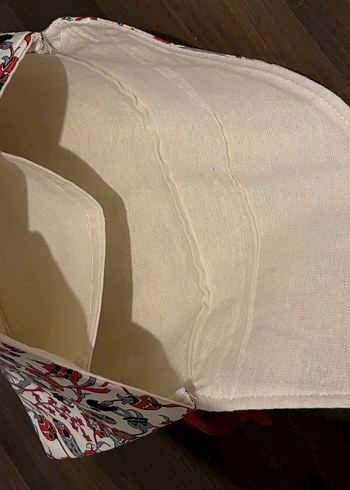 Çiçek Desenli Çok Renkli clutch - Görsel 2