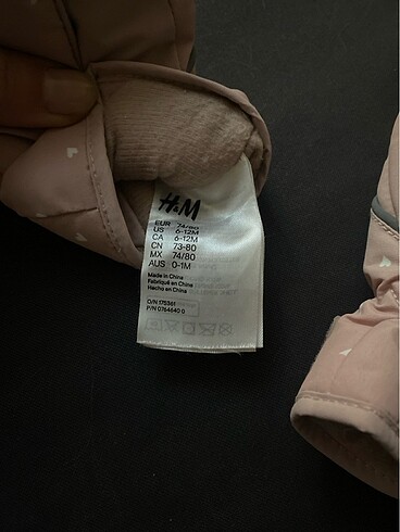  Beden H&M kayak kar eldiveni çocuk/ bebek