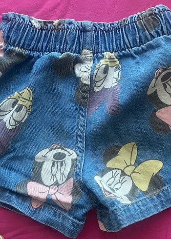 5 Yaş Beden H&M disney Denim Kız Şort