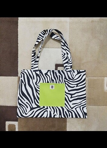 Zebra dezen bez çanta