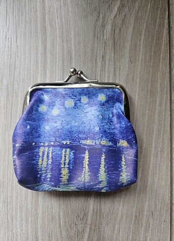 Van gogh yıldızlı gece cüzdan  - Görsel 4
