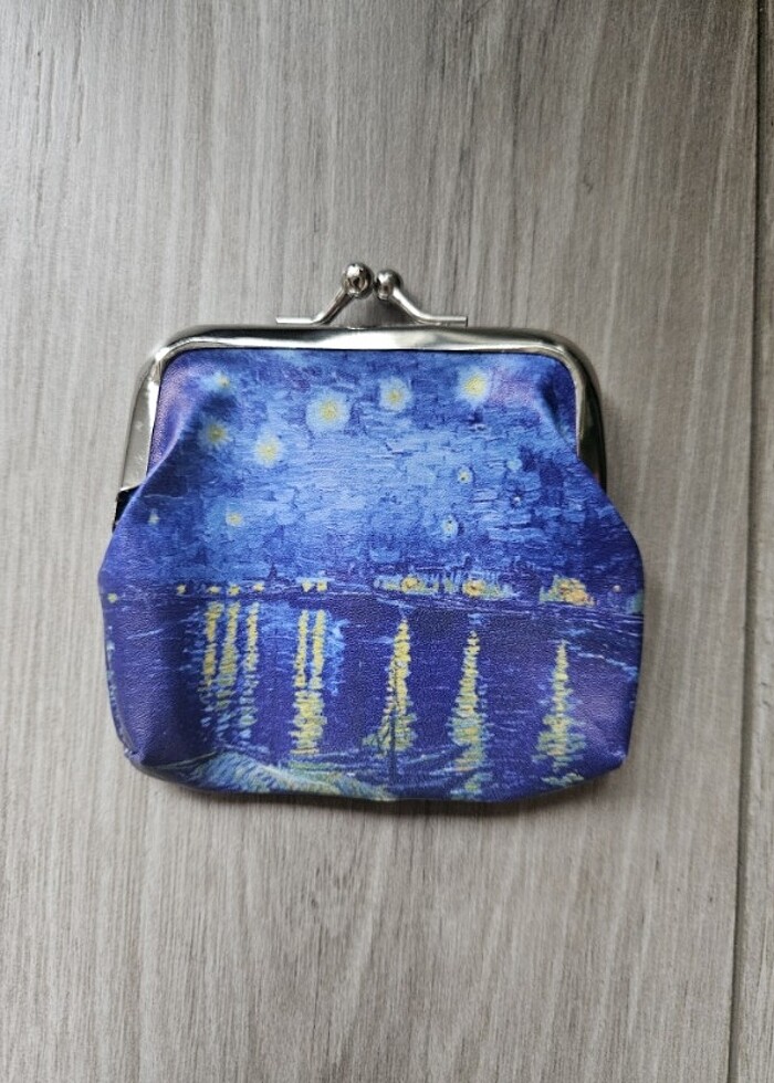 Van gogh yıldızlı gece cüzdan  - Görsel 2