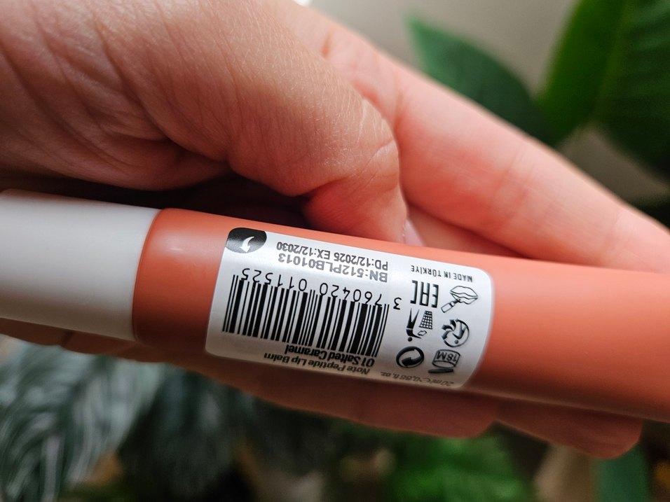 Note Peptid Dudak Balmı SPF30 caramel - Görsel 3