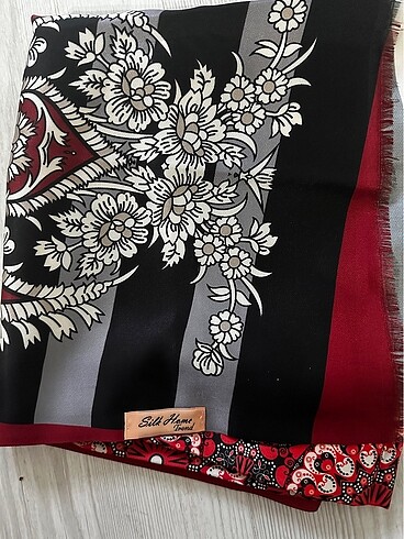 Diğer Silk home Desenli eşarp silk home