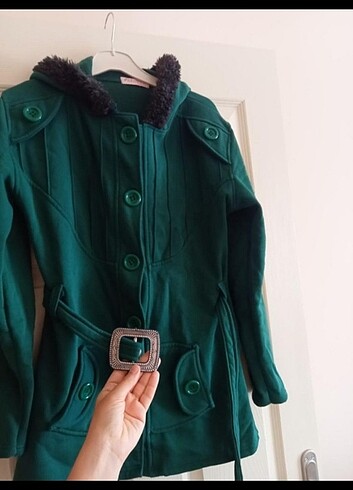 Yeşil mont sweat 