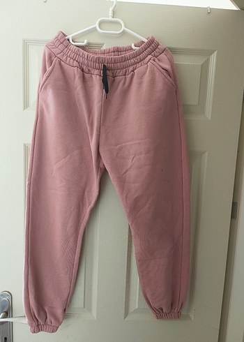 Pembe Rahat Kesim Kadın Eşofman Altı