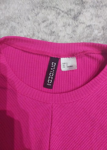 Pembe Uzun Kollu Triko Kazak - Görsel 2