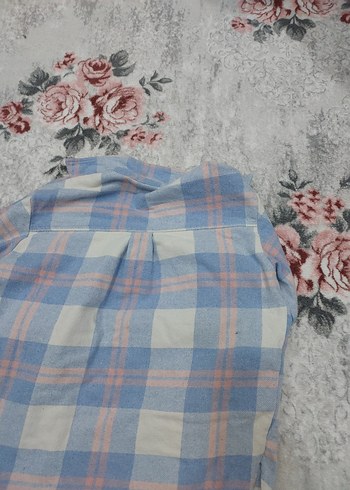 Mavi Düğmeli Gömlek 10-11 yaş - Görsel 3