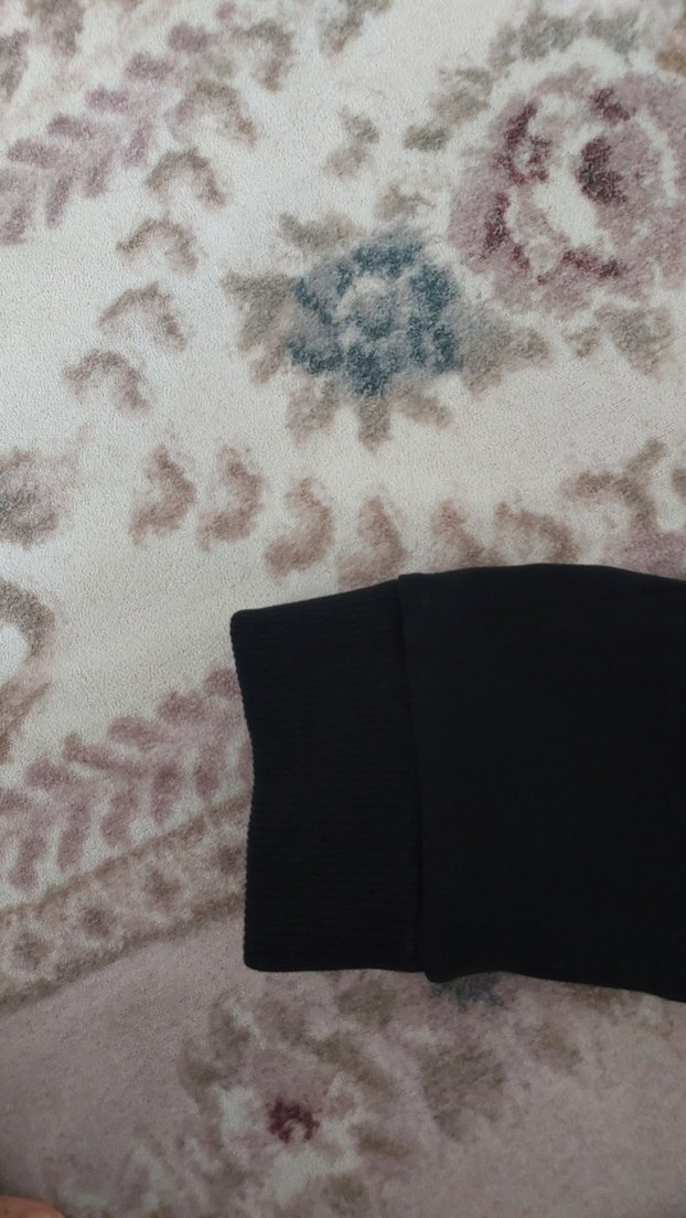 Siyah Elastik Spor Tayt - Görsel 3