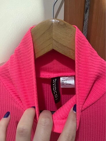 s Beden Pembe H&M bluz