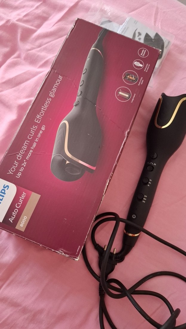 philips stylecare prestige otomatik saç maşası.  HBHB76/00 - Görsel 4