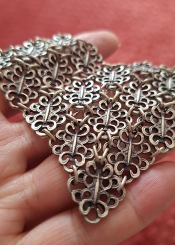 Uzun Zincir Detaylı Bohem Kadın Kolye - Görsel 5