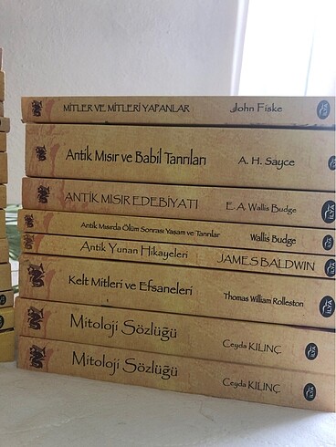Beden Renk Mitoloji kitap seti
