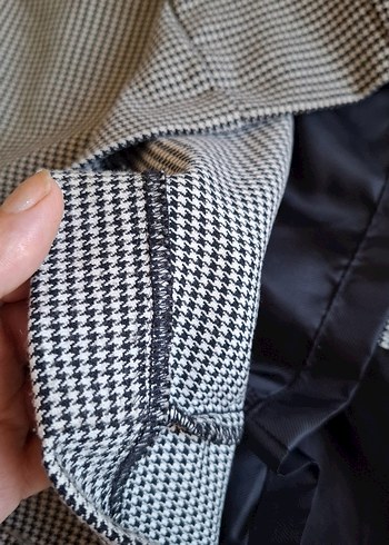 Kolsuz, V Yaka Gri Midi Elbise - Görsel 9