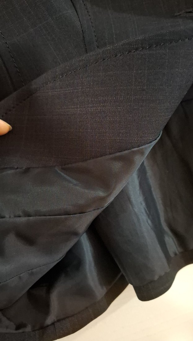 Siyah Düğmeli Kadın Blazer Ceket - Görsel 5