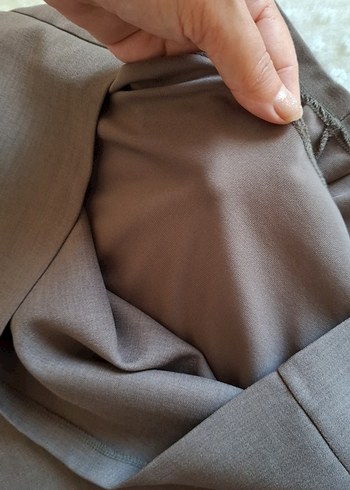 Kadın Bej Kolsuz Midi Kalem Elbise - Görsel 7