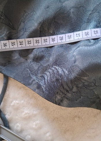 Drapeli Uzun Straplez Bohem Elbise. Özel Dikim - Görsel 7