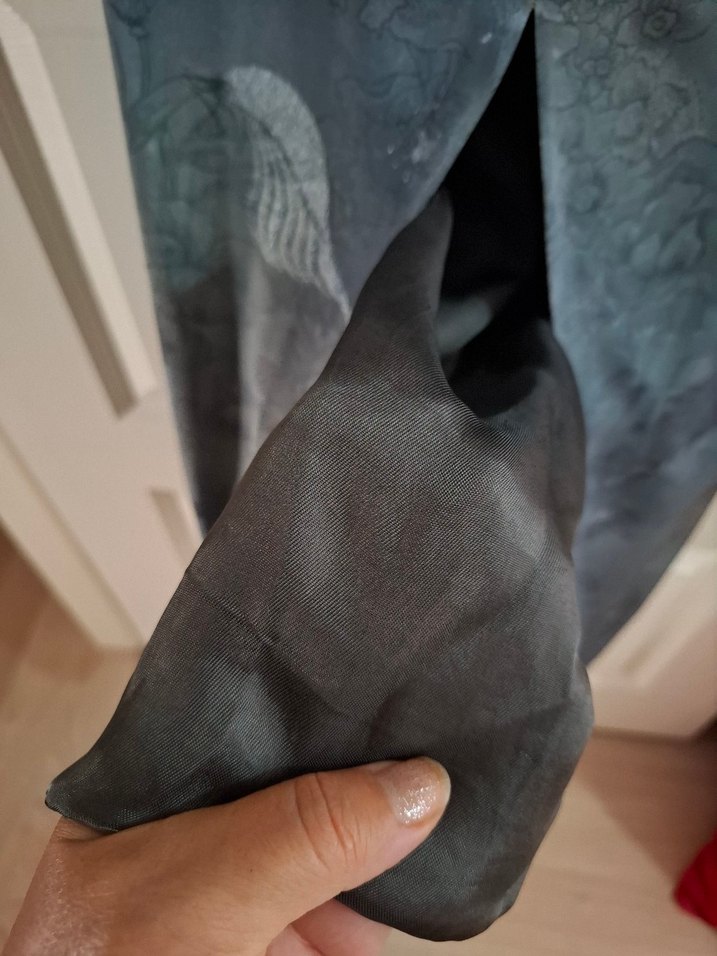 Drapeli Uzun Straplez Bohem Elbise. Özel Dikim - Görsel 5