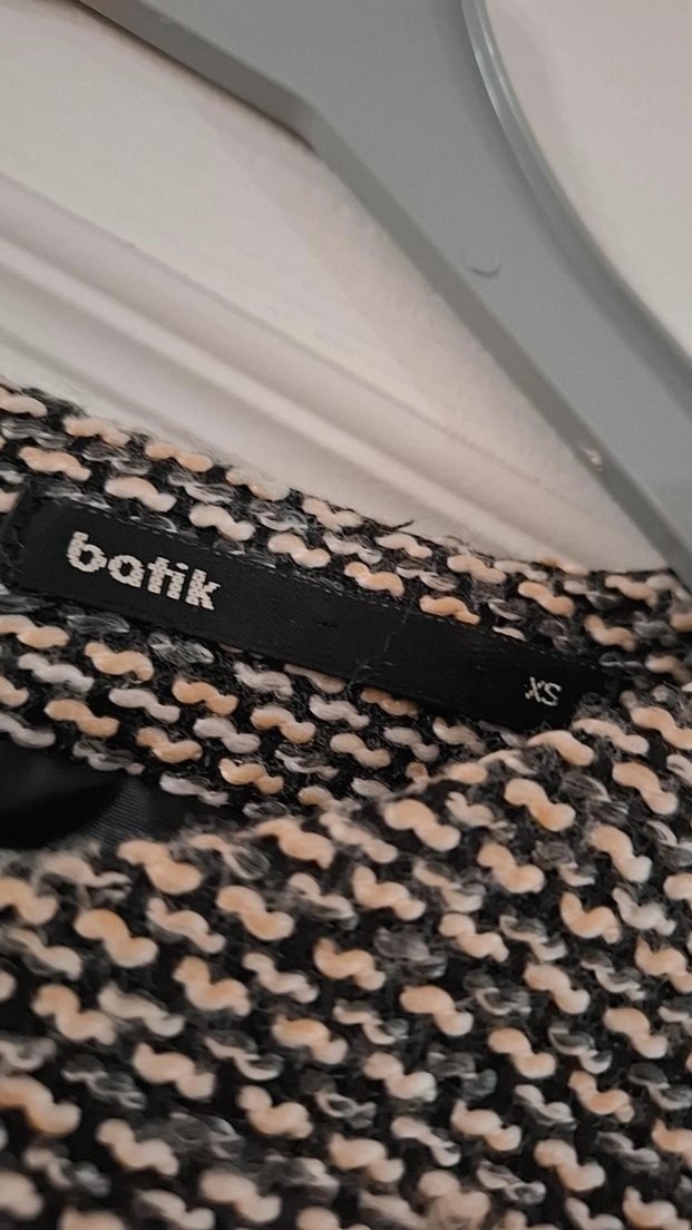 Gri Kısa Kollu Midi Örme Elbise - Görsel 3