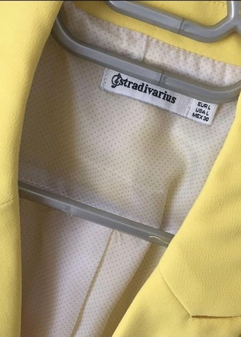 Sarı Kadın Blazer Ceket - Görsel 2