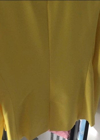 Sarı Kadın Blazer Ceket - Görsel 4