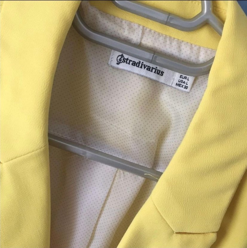 Sarı Kadın Blazer Ceket - Görsel 2